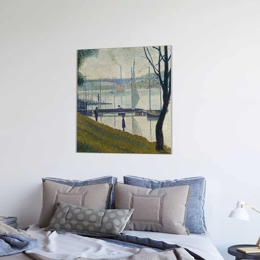 Brug bij Courbevoie (Georges Seurat)