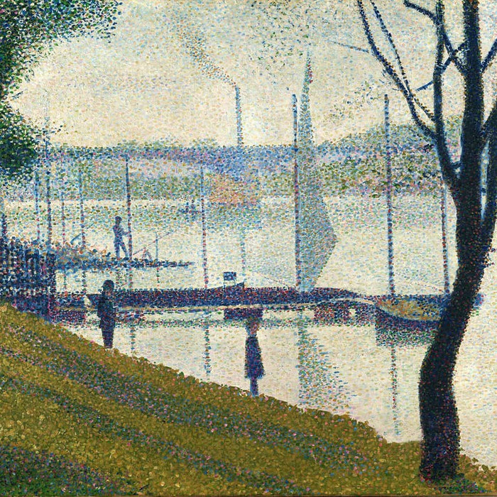 Brug bij Courbevoie (Georges Seurat)