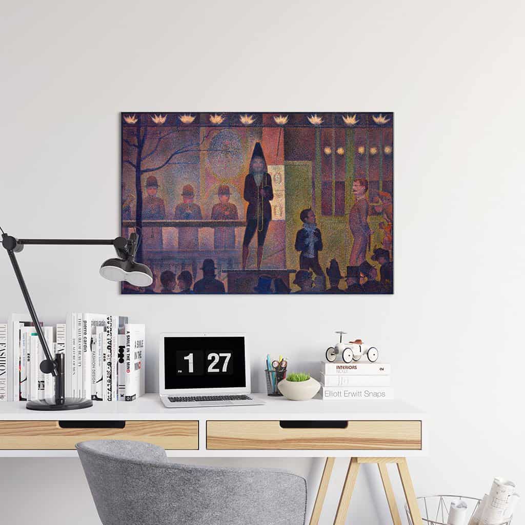 Circusbijprogramma (Georges Seurat)