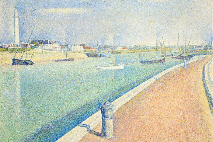 Het Kanaal van Gravelines (Georges Seurat)