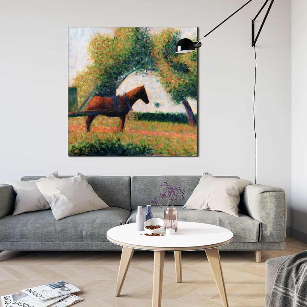 Paard en wage (Georges Seurat)
