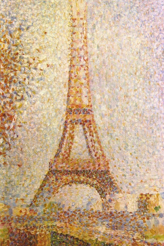 De Eiffel toren (Georges Seurat)