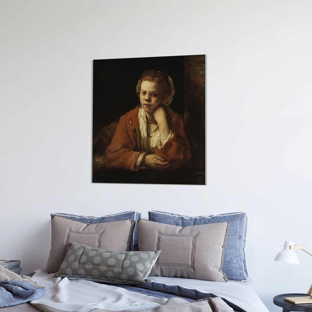 Jong meisje in het venster (Rembrandt)