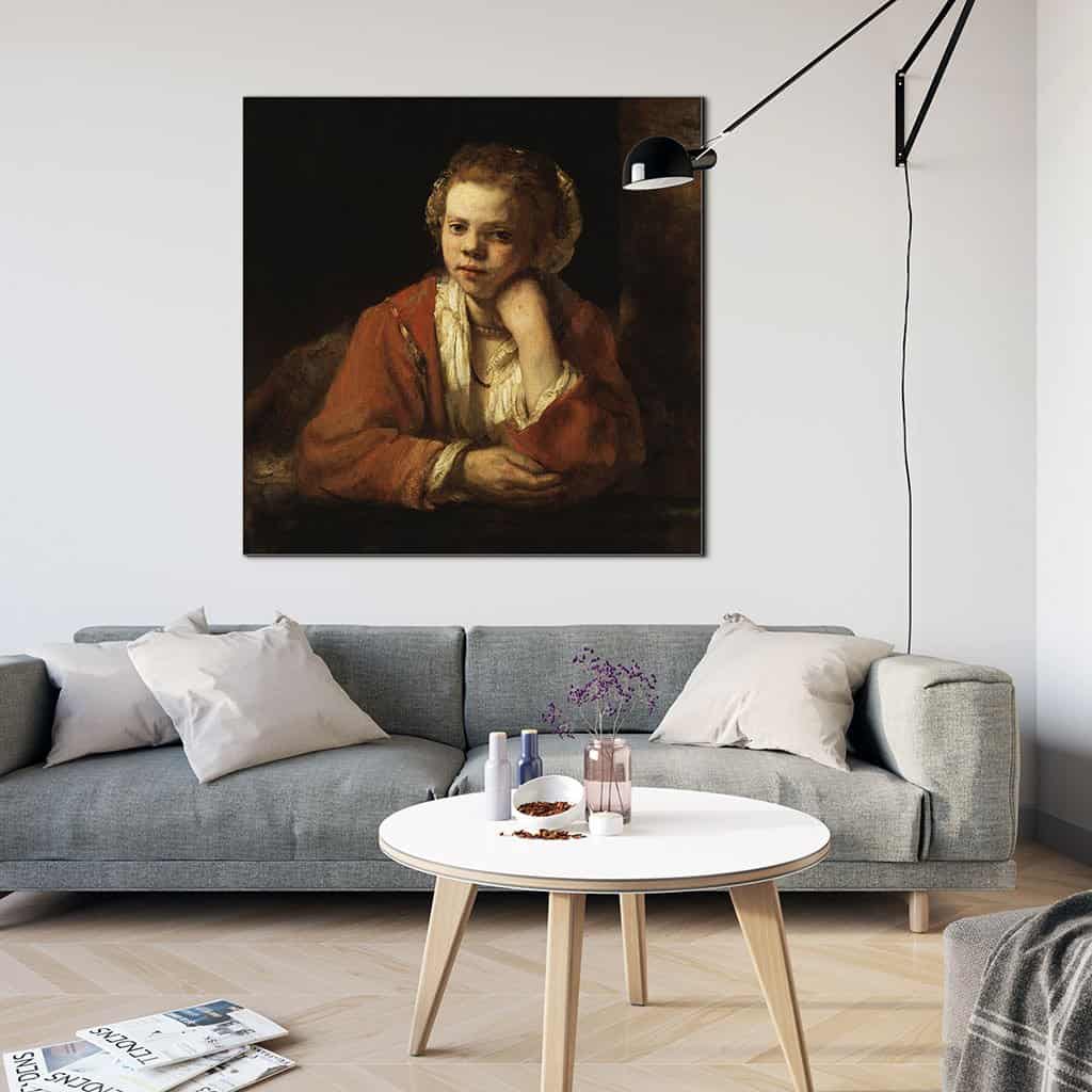 Jong meisje in het venster (Rembrandt)
