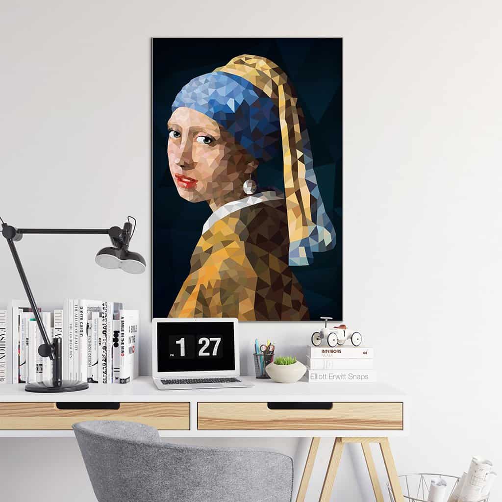Meisje met een parelmoer oorbel