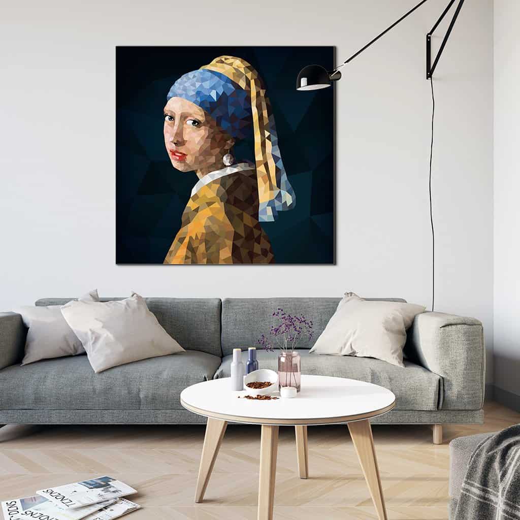 Meisje met een parelmoer oorbel
