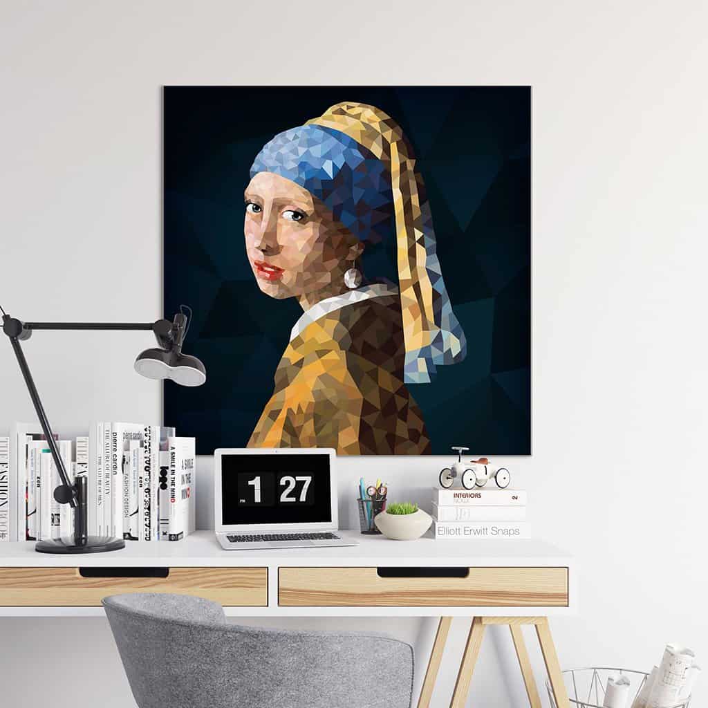 Meisje met een parelmoer oorbel