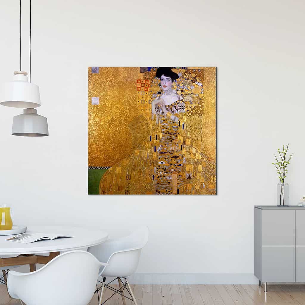 Portret van Adele Bloch Bauer I (Gustav Klimt)