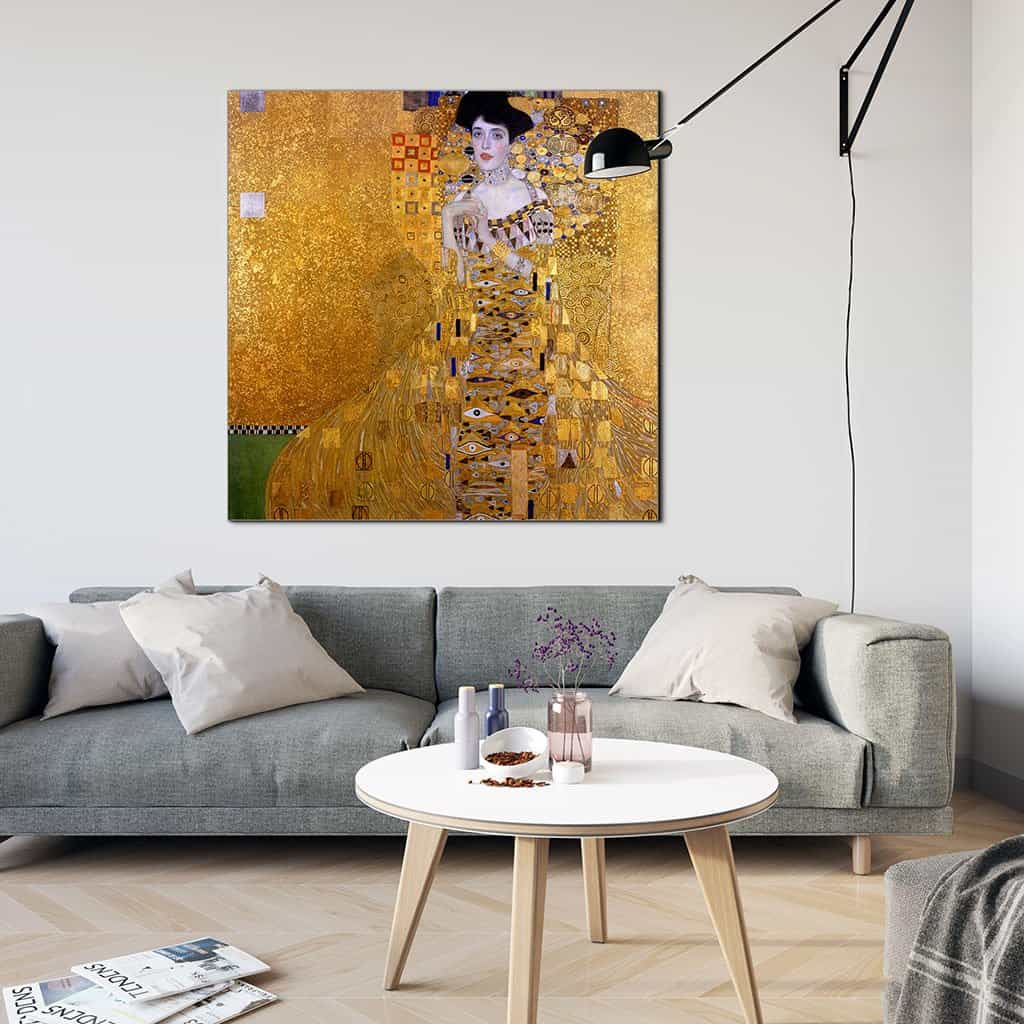 Portret van Adele Bloch Bauer I (Gustav Klimt)