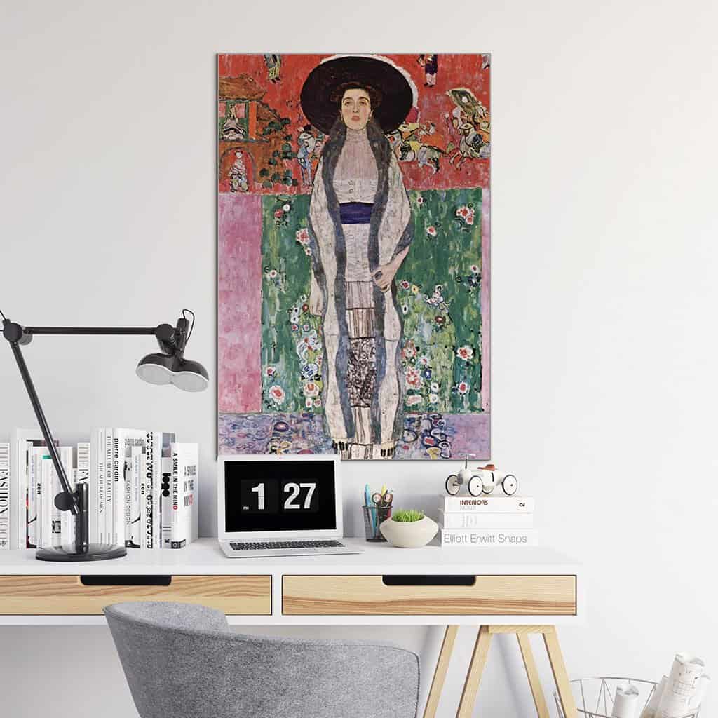 Portret van Adele Bloch Bauer II (Gustav Klimt)