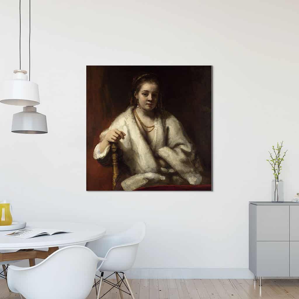 Hendrickje met Bontomslag (Rembrandt)