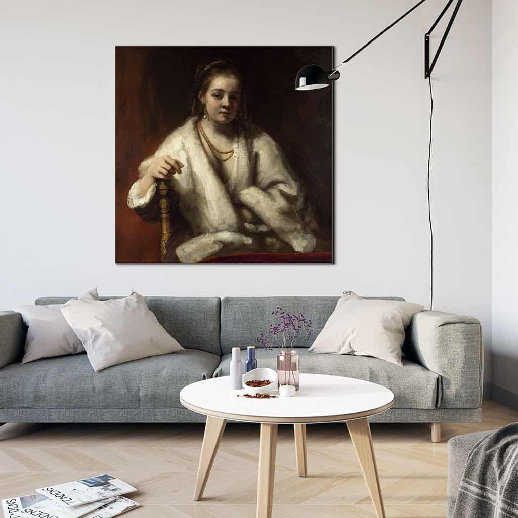 Hendrickje met Bontomslag (Rembrandt)