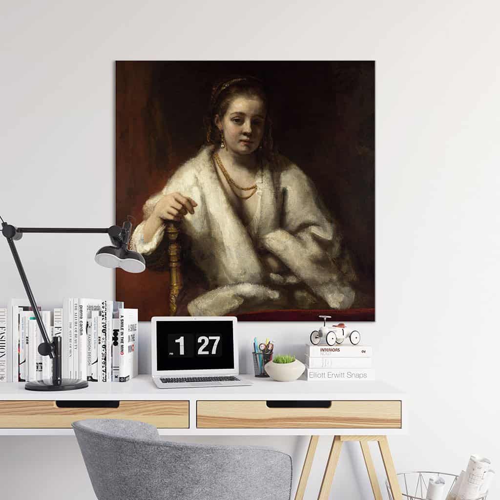 Hendrickje met Bontomslag (Rembrandt)