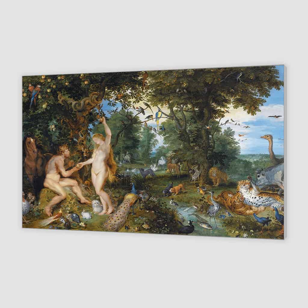 Het aards paradijs met de zondeval van Adam en Eva (Peter Paul Rubens)
