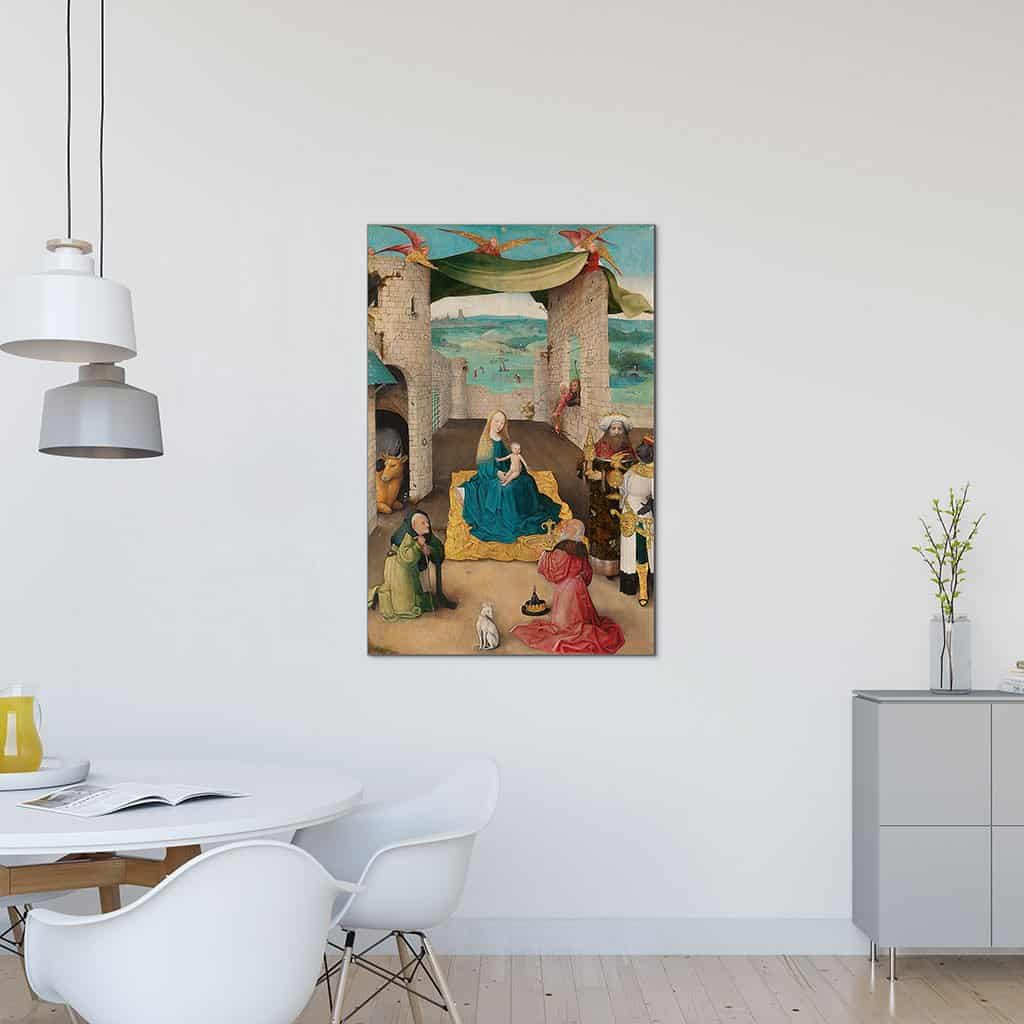 Aanbidding van de koningen - Hieronymus Bosch
