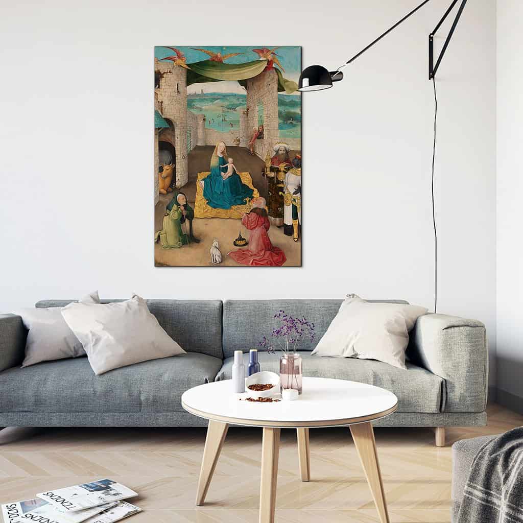 Aanbidding van de koningen - Hieronymus Bosch