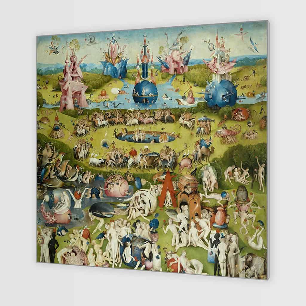 De tuin van de aardse lekkernijen-Triptiek (Hieronymus Bosch)