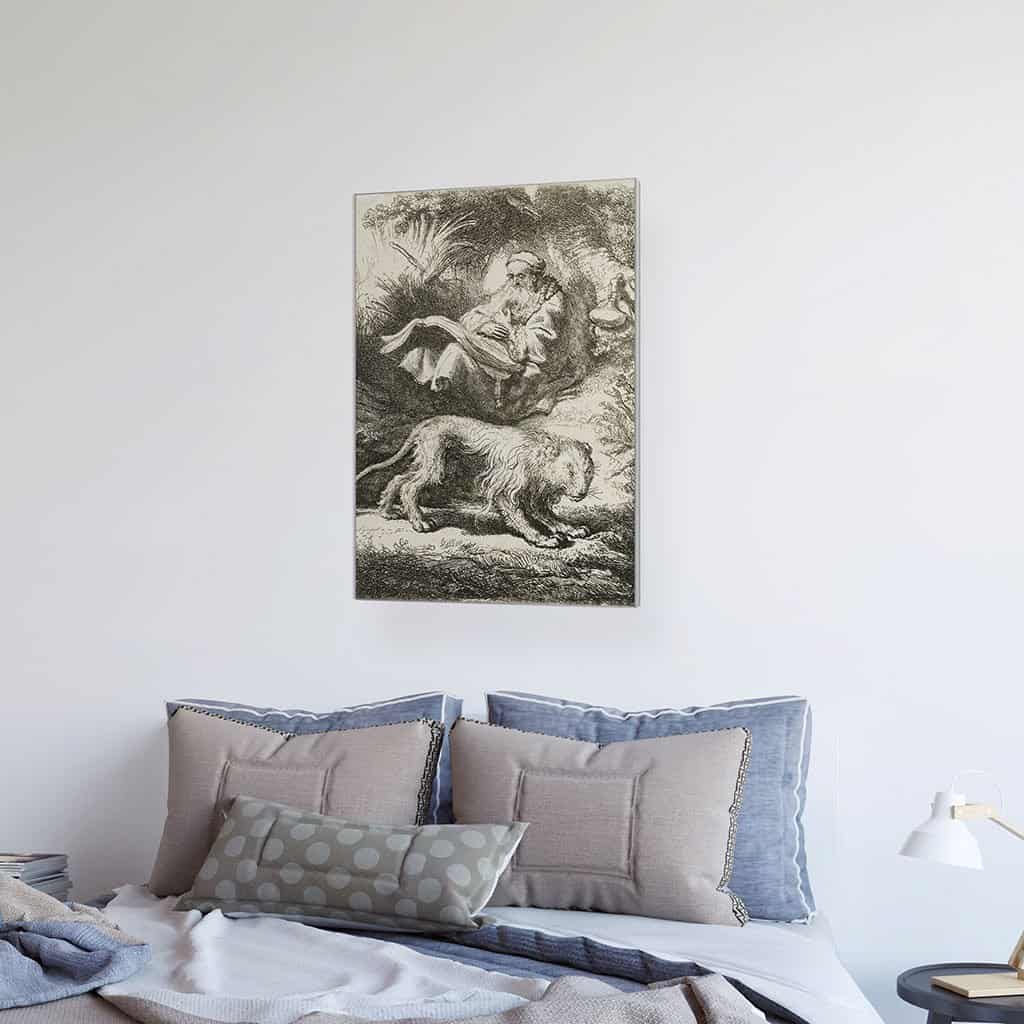 Hiëronymuslezing in de wildernis (Rembrandt)