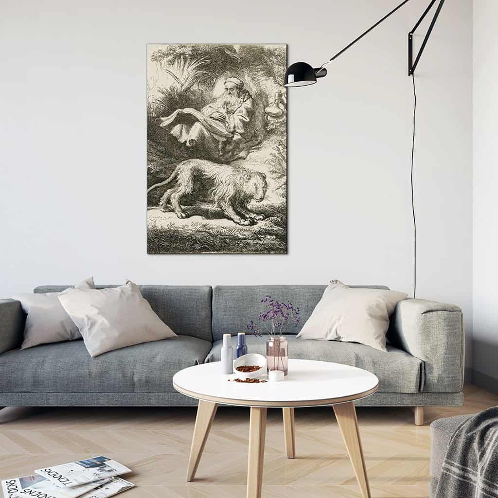 Hiëronymuslezing in de wildernis (Rembrandt)