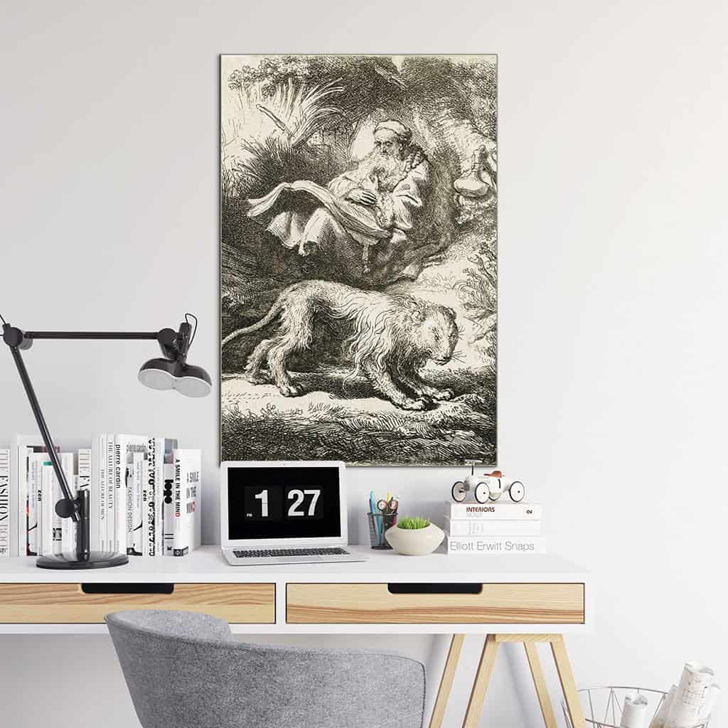 Hiëronymuslezing in de wildernis (Rembrandt)