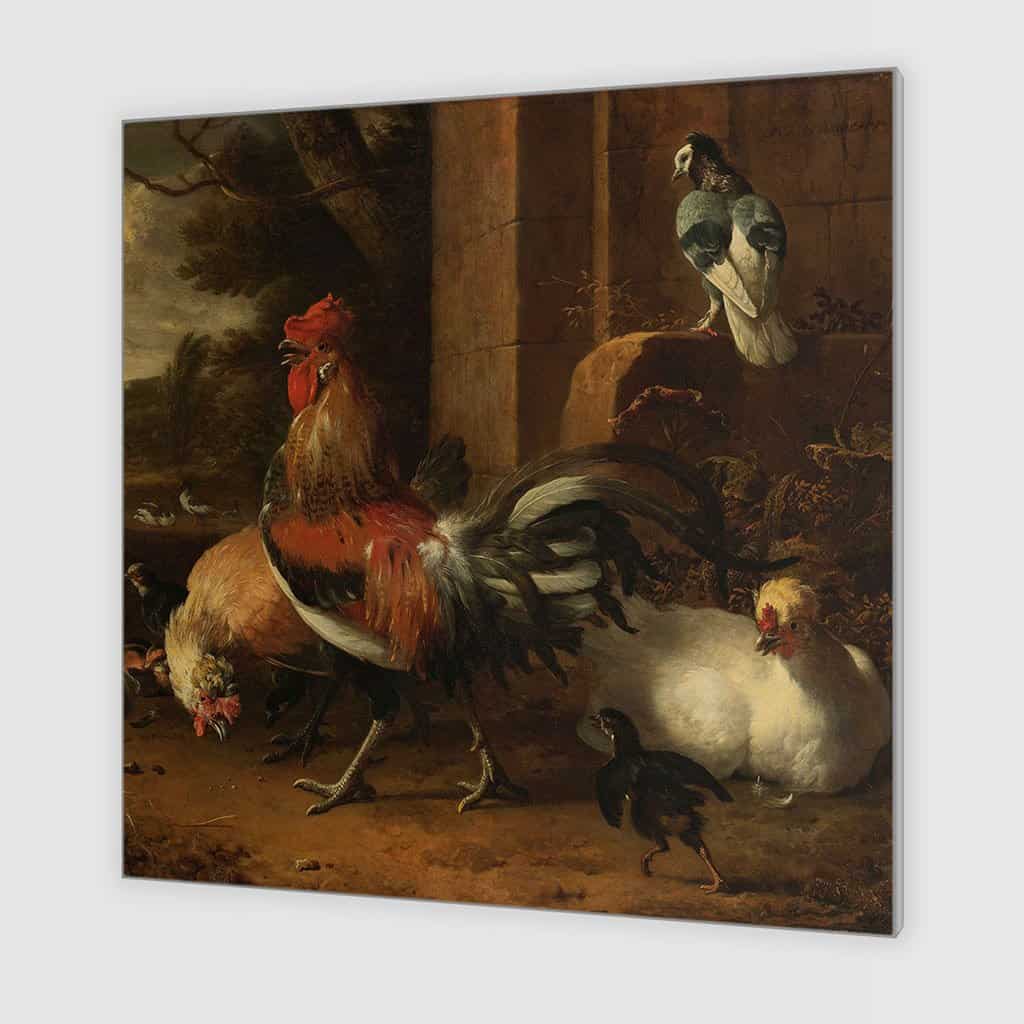 Hoenderhof (Melchior d'Hondecoeter)