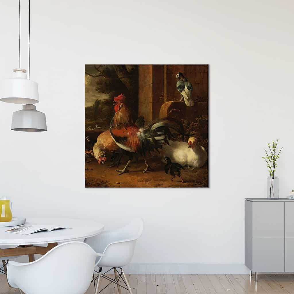 Hoenderhof (Melchior d'Hondecoeter)