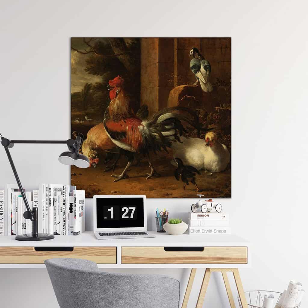 Hoenderhof (Melchior d'Hondecoeter)