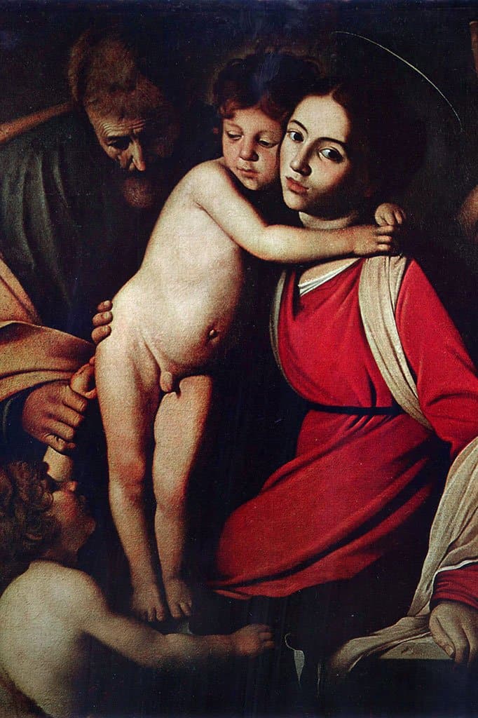 Heilige familie met St. Johannes de Doper (Caravaggio)