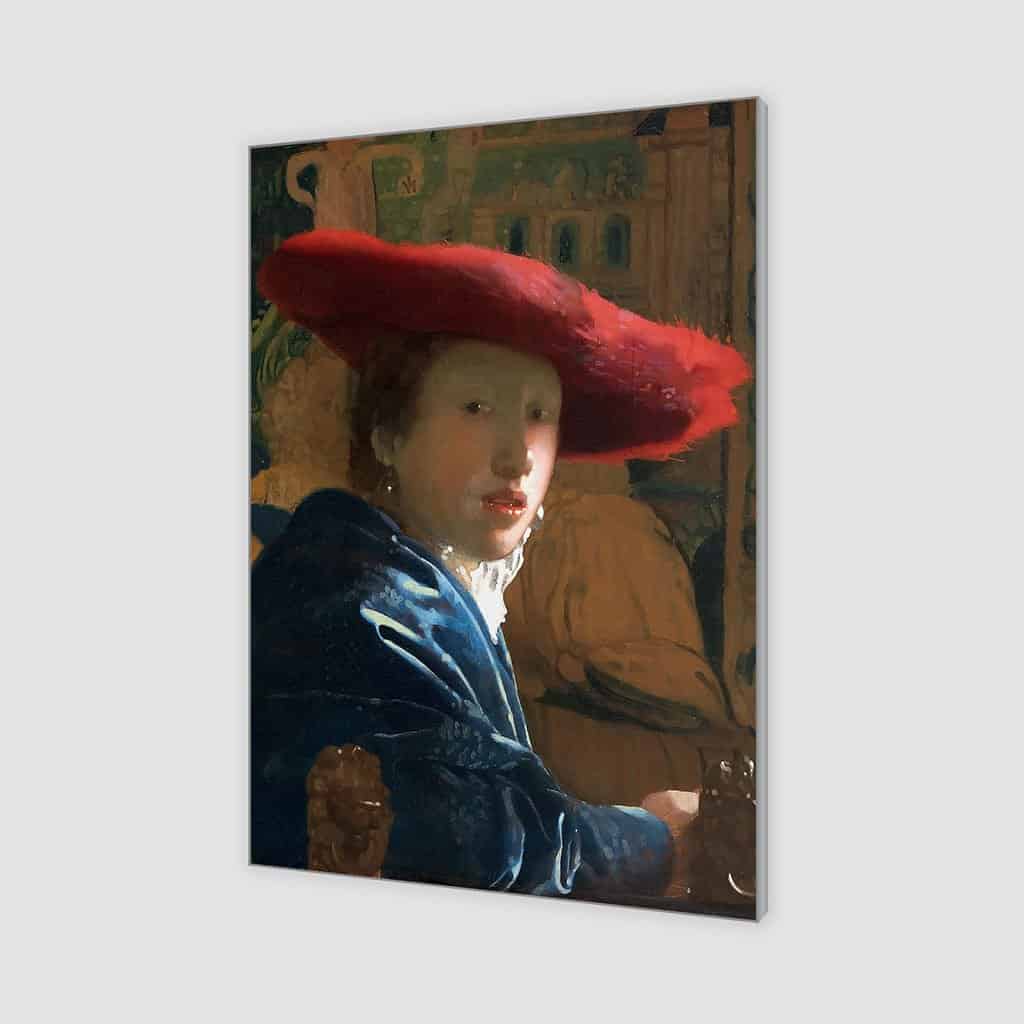 Meisje met een rode hoed (Johannes Vermeer)