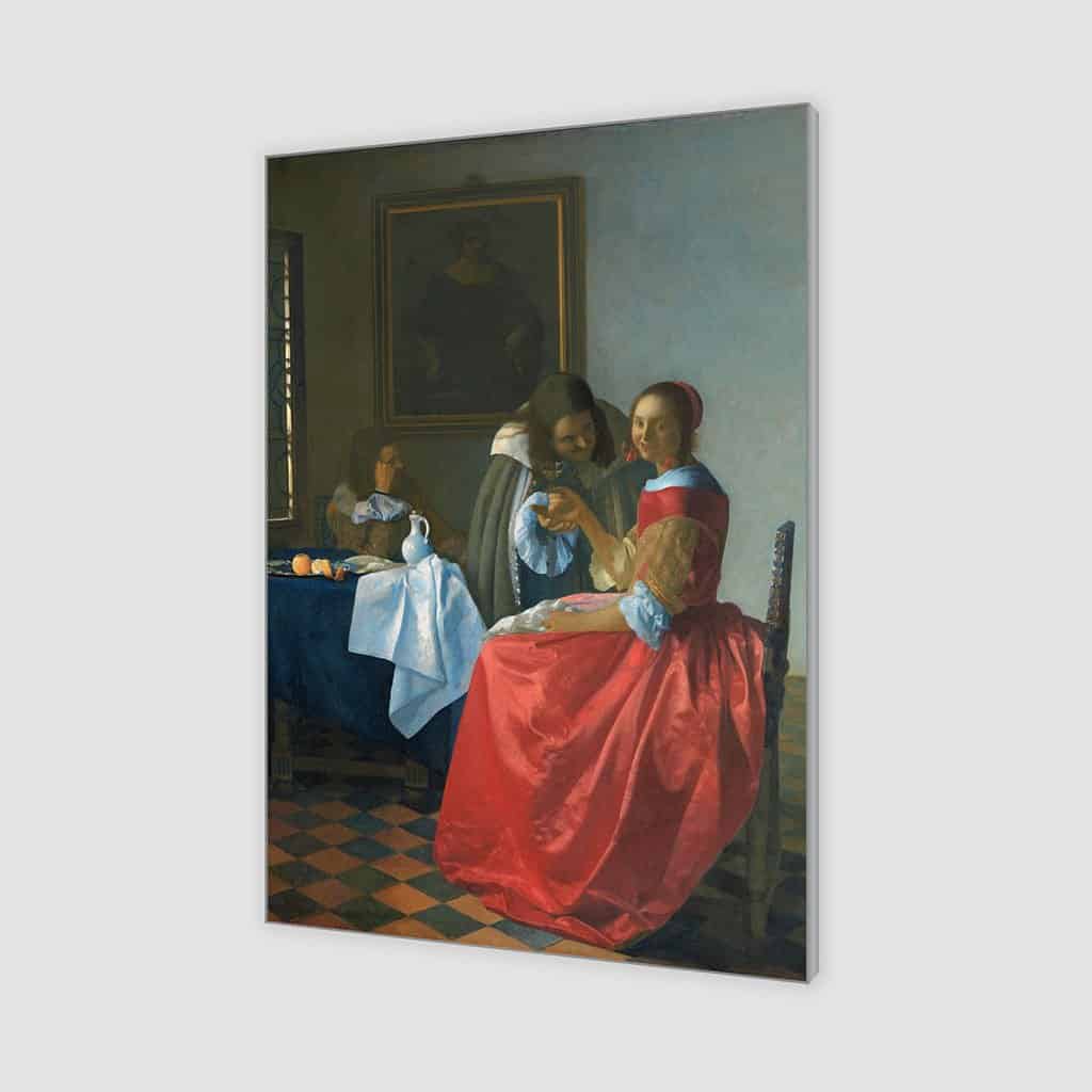 Dame en twee heren (Johannes Vermeer)