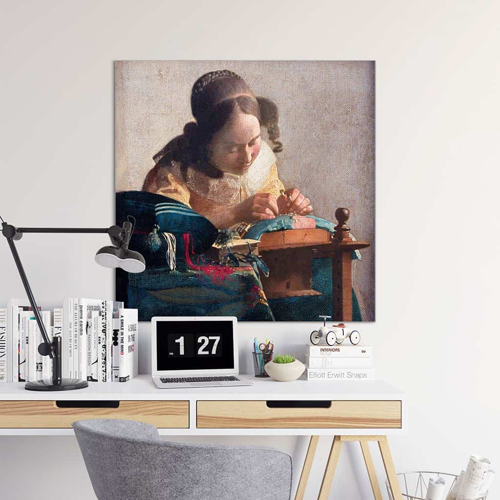 De Kantwerkster (Johannes Vermeer)
