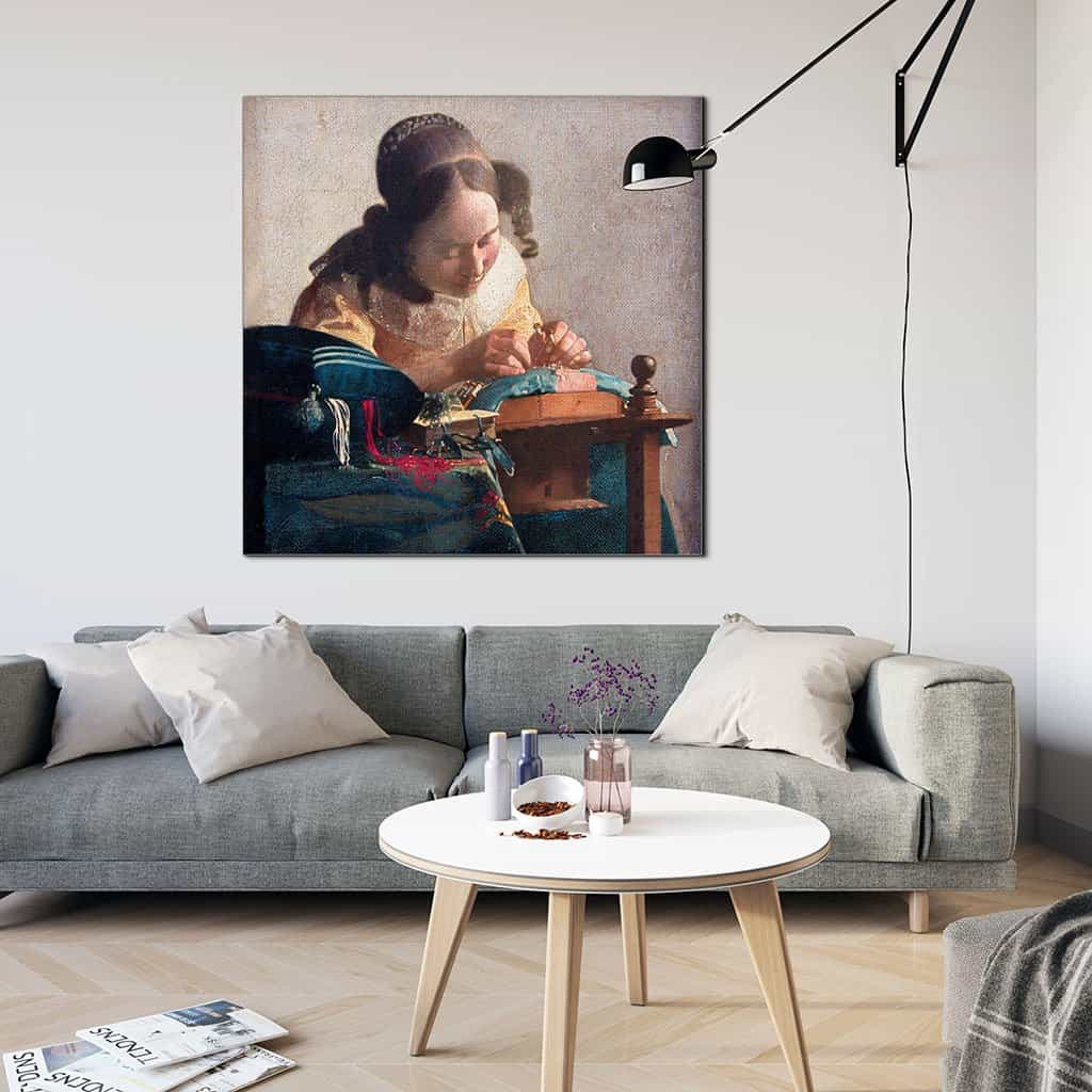 De Kantwerkster (Johannes Vermeer)