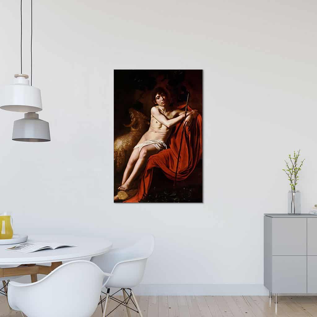 Johannes de Doper II - Caravaggio