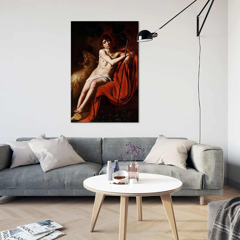 Johannes de Doper II - Caravaggio