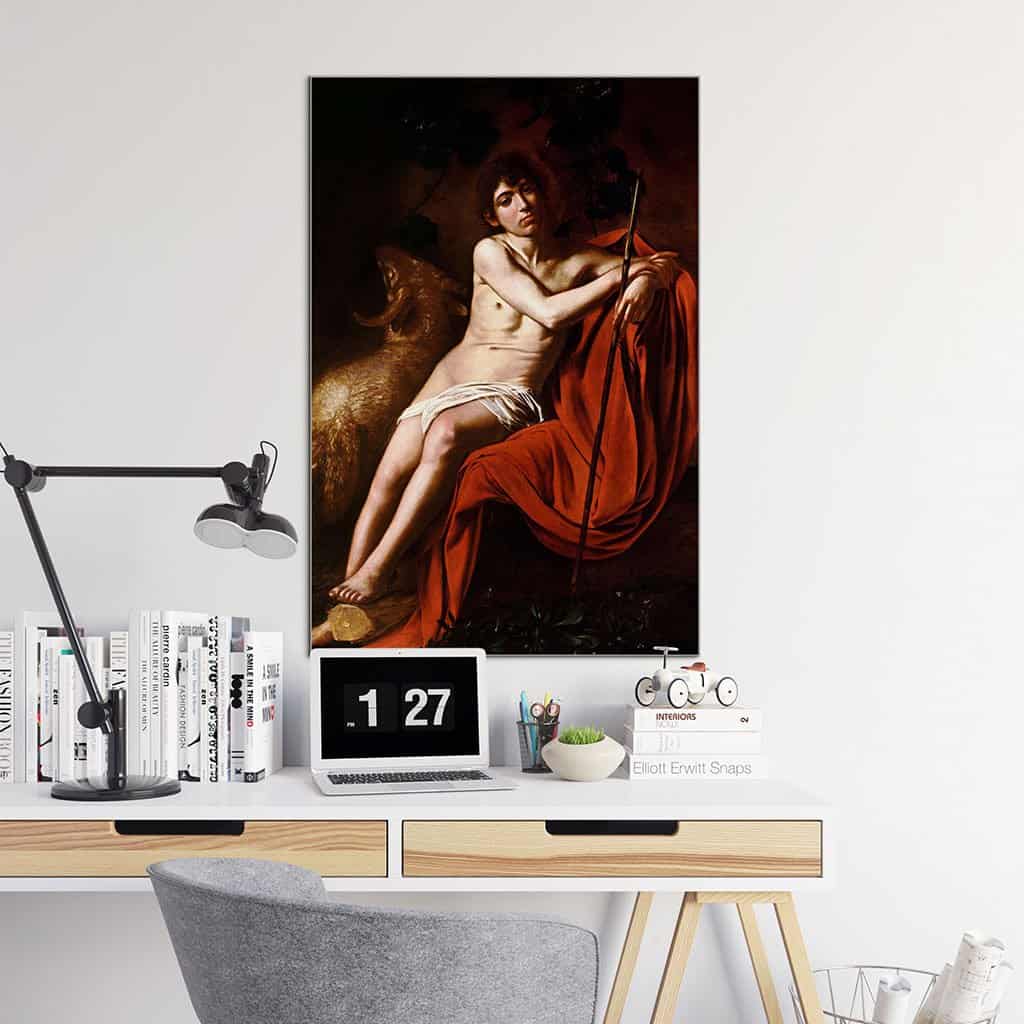 Johannes de Doper II - Caravaggio
