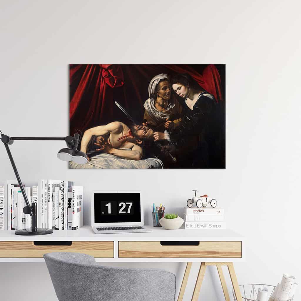 Judith onthoofdt Holofernes II (Caravaggio)