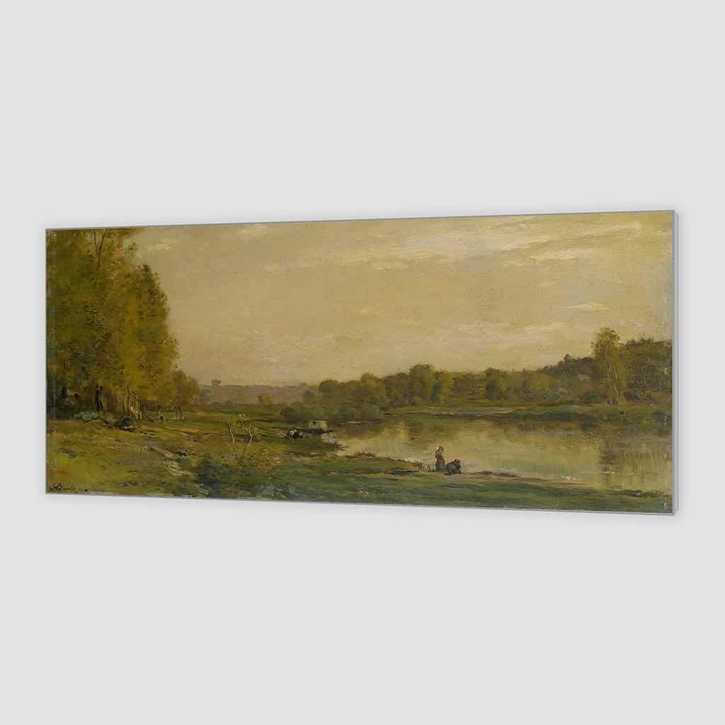 Landschap aan de Oise - Charles François Daubigny