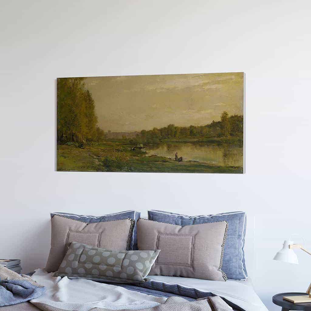 Landschap aan de Oise - Charles François Daubigny