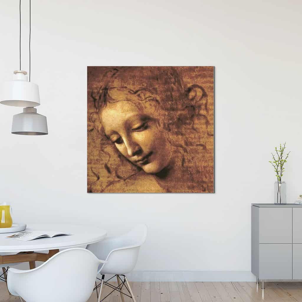 Hoofd van een vrouw (Leonardo da Vinci)