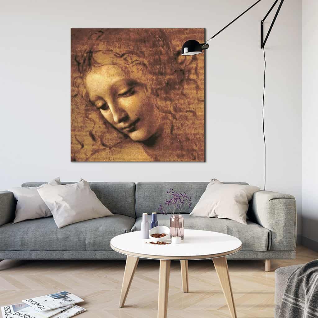 Hoofd van een vrouw (Leonardo da Vinci)