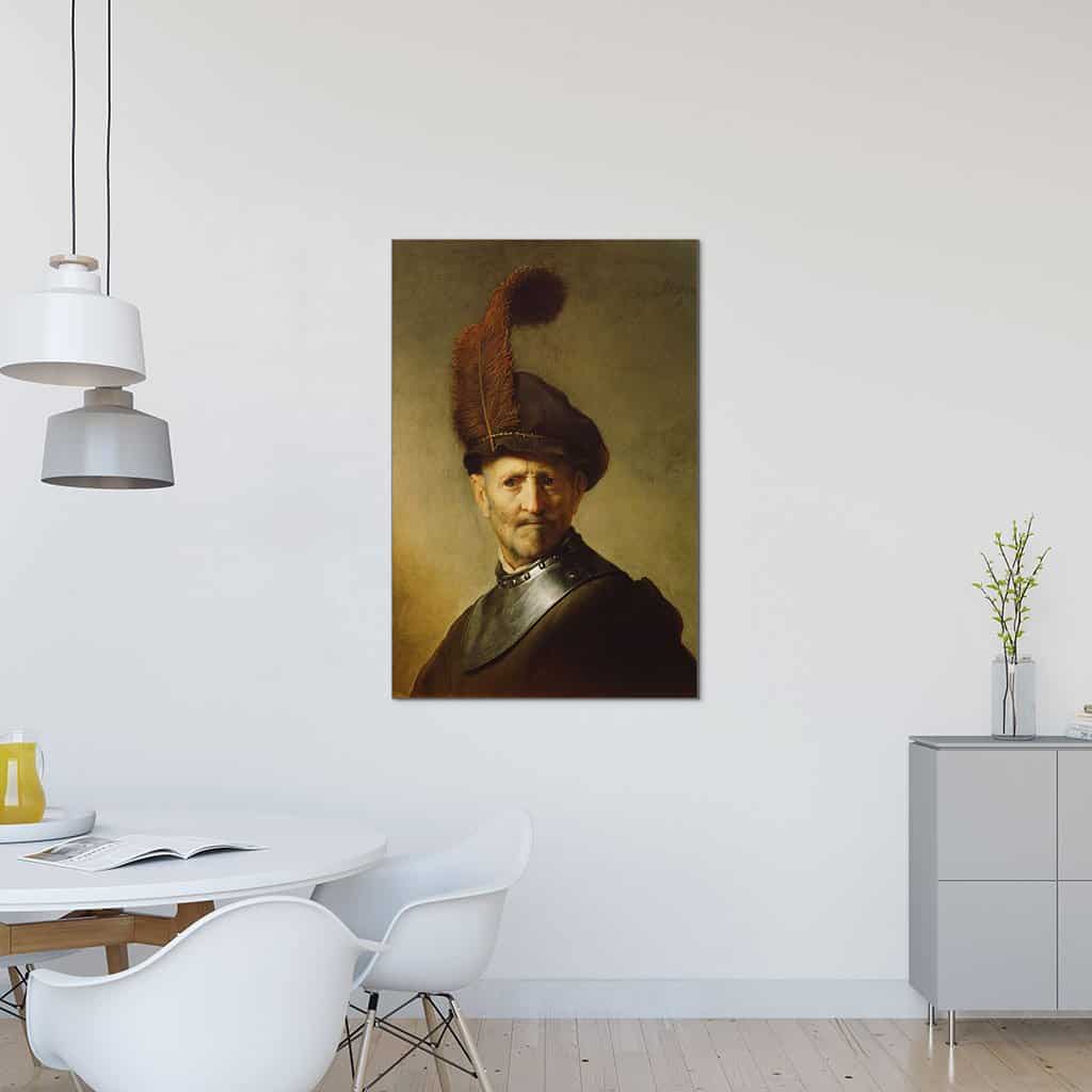 Man met gorget en pruimenmuts (Rembrandt)