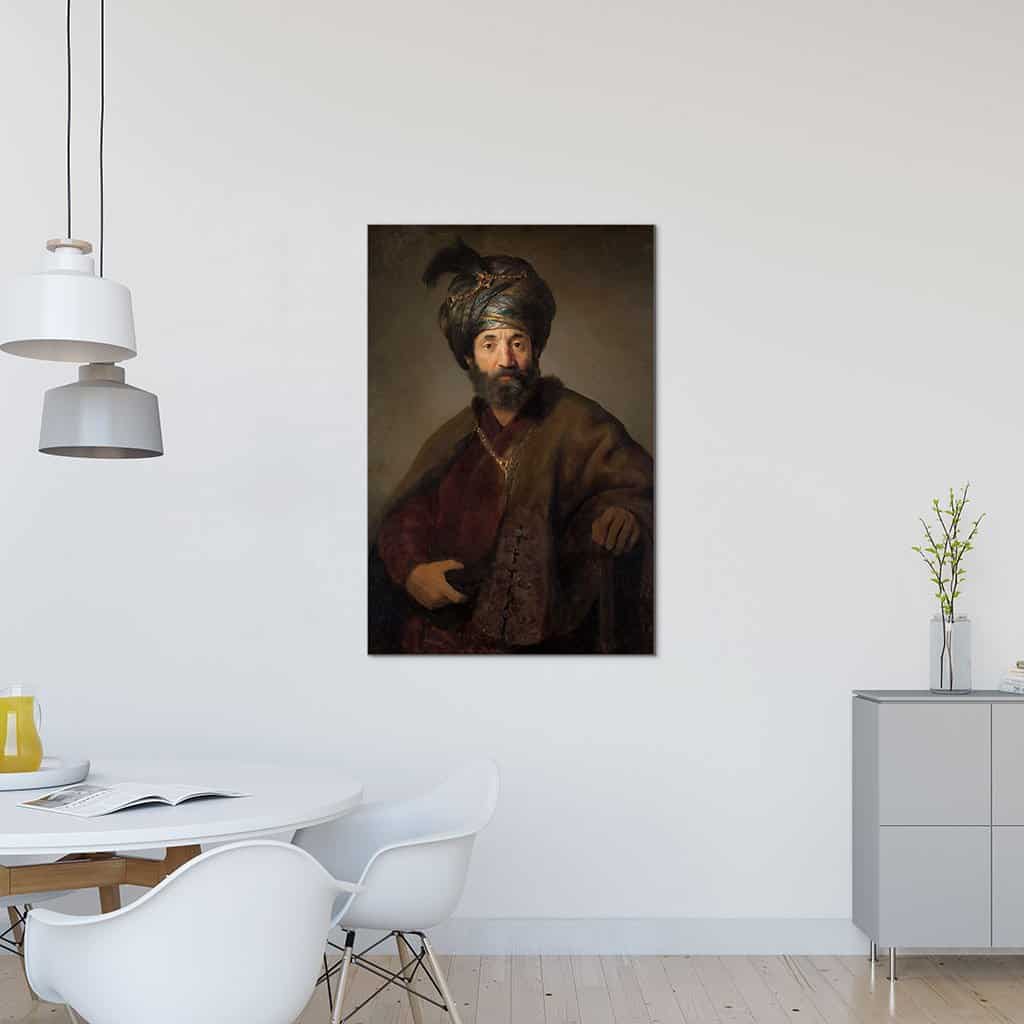 Man in Oosterse klederdracht (Rembrandt)