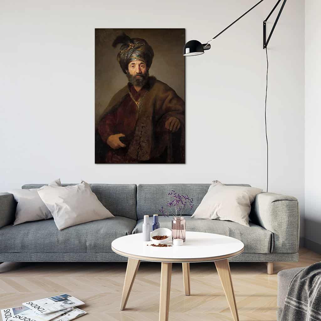 Man in Oosterse klederdracht (Rembrandt)