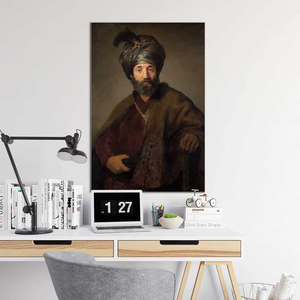 Man in Oosterse klederdracht (Rembrandt)