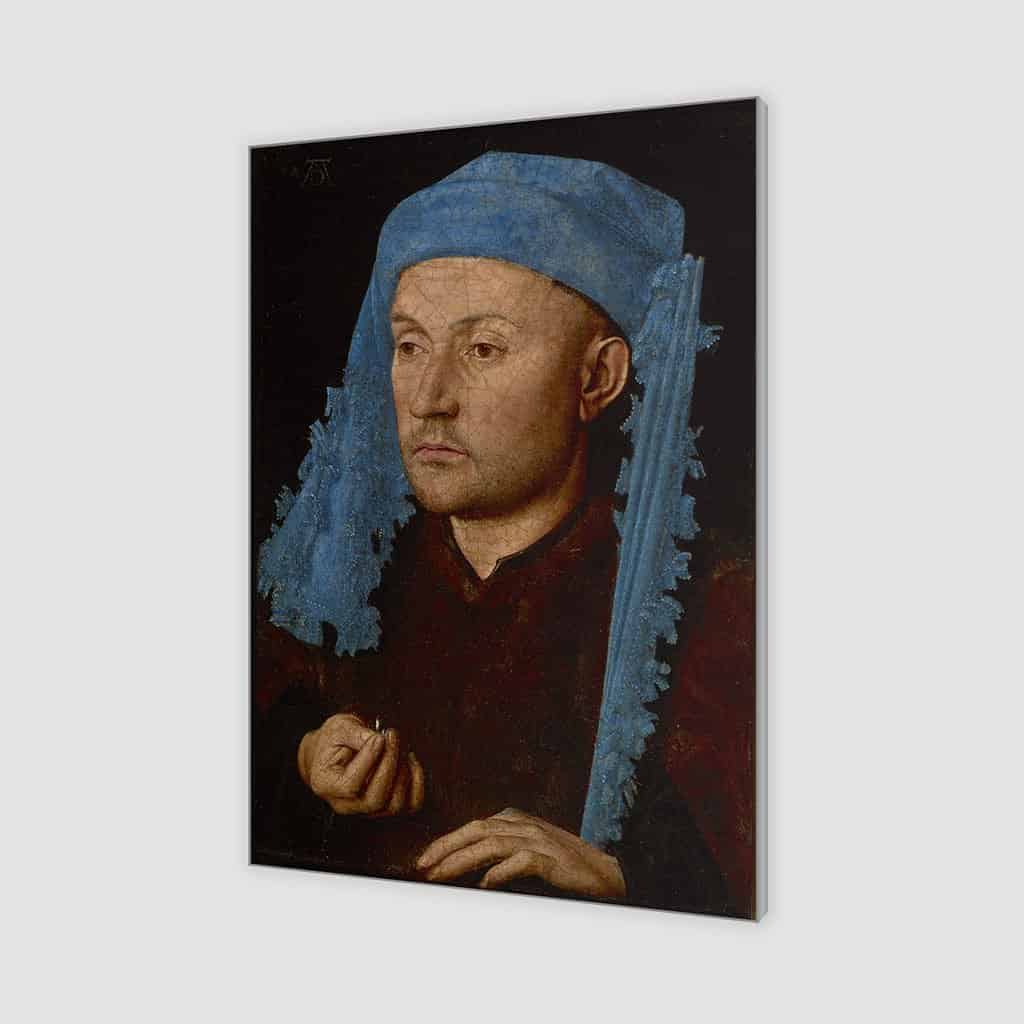 Man in een blauwe cap (Jan van Eyck)