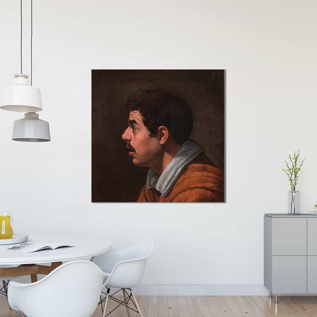Man in profiel (Diego Velázquez)