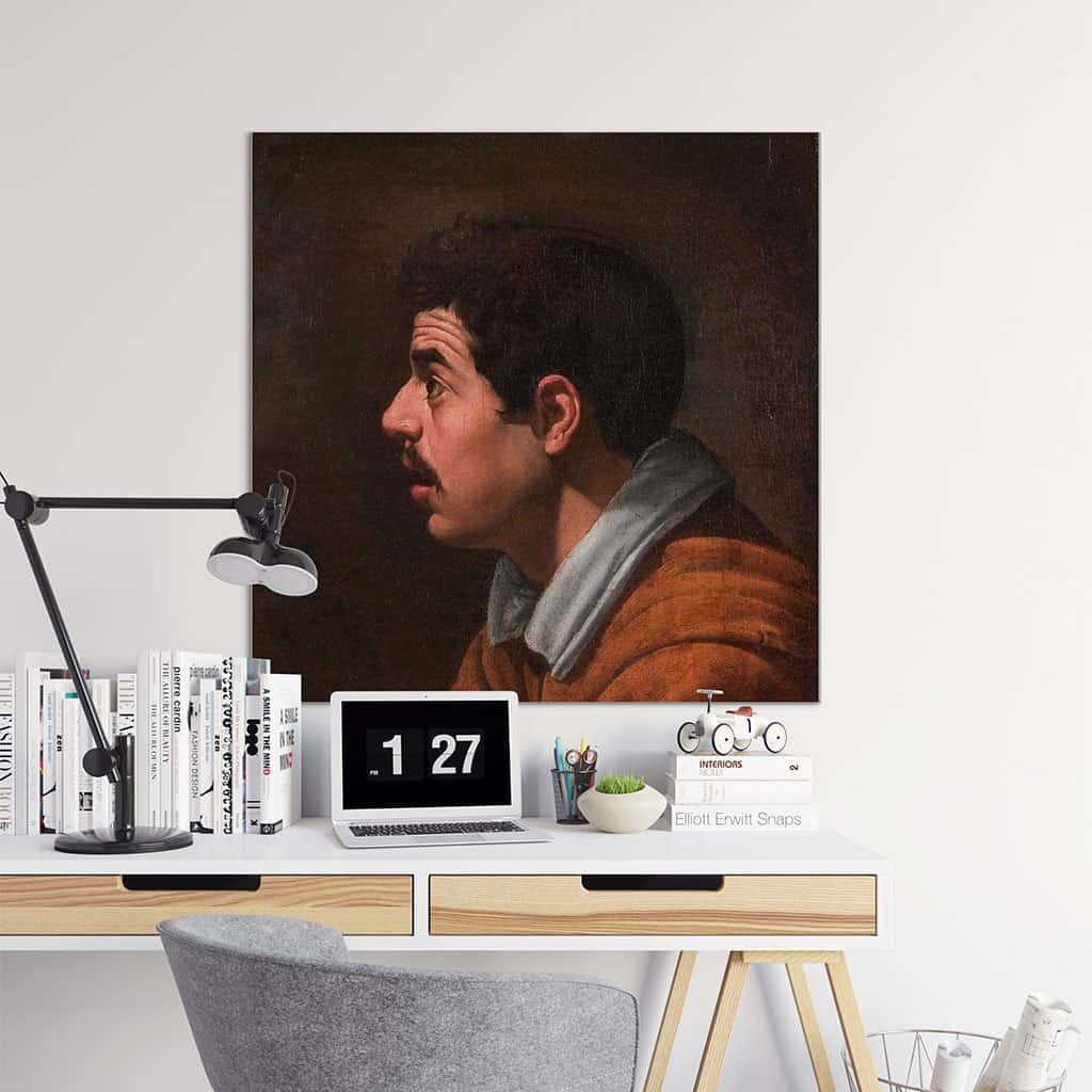 Man in profiel (Diego Velázquez)