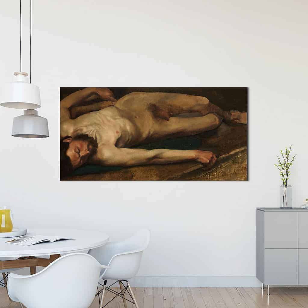 Mannelijke Naakt - Edgar Degas