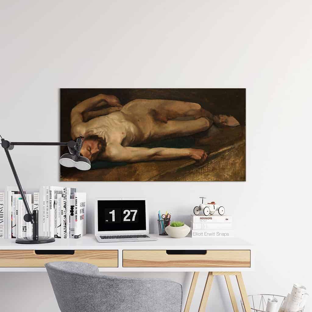 Mannelijke Naakt - Edgar Degas