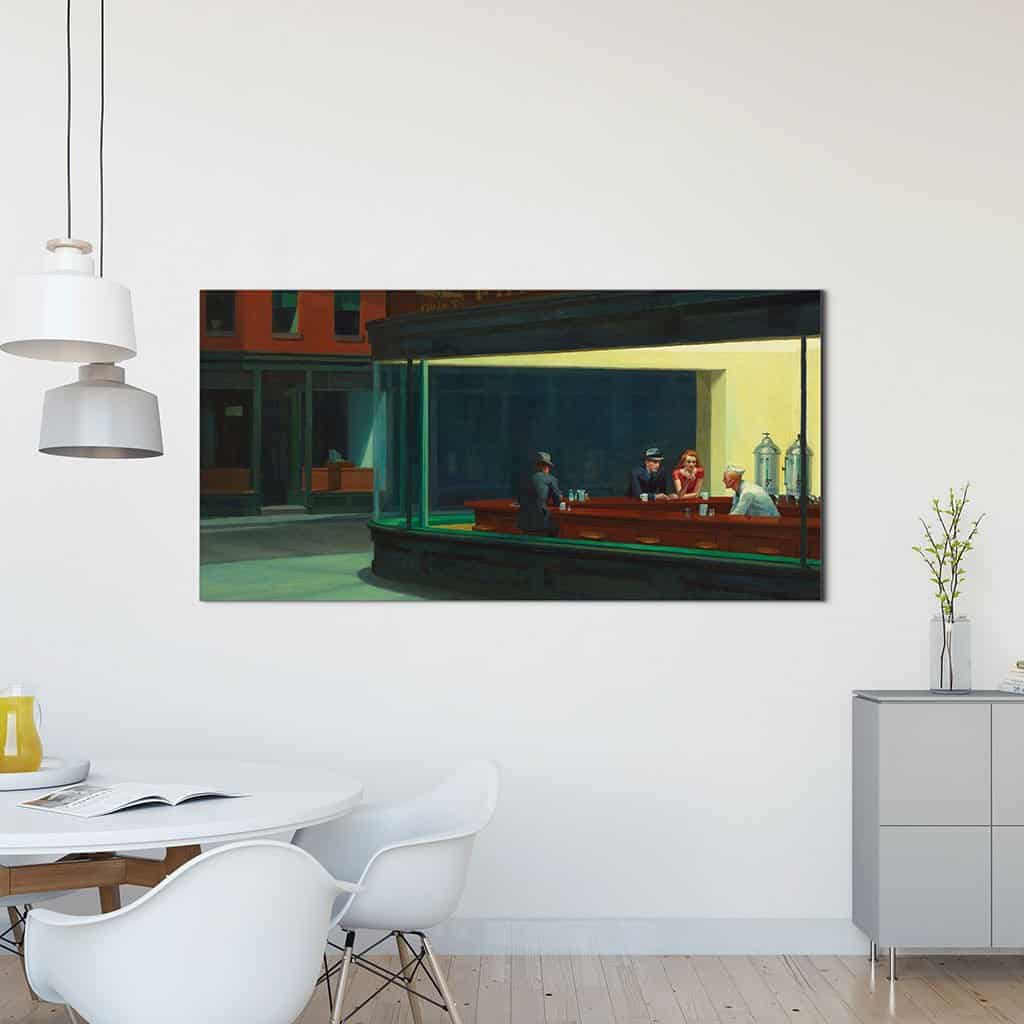 Nighthawks (Nachtbrakers) -  Edward Hopper